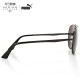 Puma (PUMA) sunglasses men sunglasses grey lens gun color frame PE0003S 001 60mm