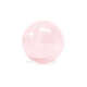 Oin KIK Natural Pink Crystal Ball White Crystal Ball Meditation Yoga Office Raw Stone Living Room Ornaments Spherical Base Gift Follow Moments Kik9922 to grab new products