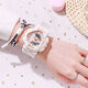 
Park Ri watch student junior high school female ins style internet celebrity simple electronic watch Harajuku sports fresh 918 transparent purple 692-43 watch + battery