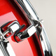 Jinbao JBMS-1065 SNARE Drum, Borgoundy Professional Snare Drum, Band de la escuela de 14 pulgadas tocando instrumento de percusión de Drum Snare