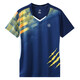 Le nouveau costume de badminton de Saitsyno Sports pour femmes à séchage rapide à séchage à manches courte à manches courtes de compétition masculine Contrôle de compétition de table de tennis personnalisation 3880 Women's Red Top + K3 Black Pants 3xl
