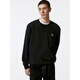 GXG men's black letter pattern round neck sweatshirt men's 24th autumn new arrival black 175/L