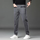 Yalu Plus-Samt-Hose für Männer im Herbst und Winter Neue trendige warme Casualhosen für Männer für Männer große Stretch-Gerade Hose D829 Grau [hohe Qualität von plus Samt] 40 31 empfohlen 125-140jin [Jin gleich 0,5 kg]