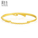 Zhou Shengsheng Gold Bracelet Gold Ribbon Small Gold Bead Bracelet Mariage et mariage Gold Bracelet 15912K