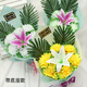 Tomb-Sweeping Festival supplies, silk flowers for grave sweeping, grave sweeping bouquet, chrysanthemum sacrifice hand holding, simulated fake chrysanthemum holding flower, white