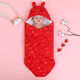 Disney baby blanket sleeping bag pure cotton anti-jump swaddle newborn delivery room bag single baby blanket and quilt universal for all seasons China Red Pfaff