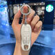 OIMG Porsche Paramela Key Set Cayenne Macan Maca 911 Car 718 Capítulo Men's Panamera Pamela Buckle Porsche A-Smart 3 Keys [Shell White Single Shell]