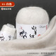 Embroidered Luoshang Cashmere Thread Scarf Handmade Four-strand Hand Knitted Scarf DIY Medium Thick Wool Thread Mink Wool Thread Ball Pure Wool Thread 01 White (Buy one or two, get one or two free)