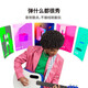 拿火吉他（LAVAGUITAR）LAVA ME play智能民谣吉他初学者乐器入门旅行自学吉他 深蓝配霜白【配标准琴包】 36英寸