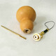 Shaofan gourd mouth craft accessories hand twisted small copper head inlay brass inlay copper mouth SN6629 large copper mouth 10 special small copper mouth 5 small copper mouth 5