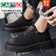 CARTELO 2025 autumn outdoor work boots versatile Martin boots men's trendy casual shoes men's big yellow boots men's labor protection shoes MD02 khaki 40