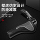 Bicycle handlebar cover universal rubber silicone mountain bike deputy handlebar gloves cow and sheep horn bicycle handle grip cover accessories wave sponge handlebar cover with deputy handlebar black