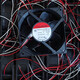 SUNON Jianzhun new fan PMD2412PMB1-A(2).R.GN three-wire 12038/24V heat dissipation fan PMD2412PMB1-A(2).GN 2-wire
