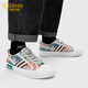 Carabin toile chaussures chaussures masculines pour les chaussures de planche décontractées respirant les chaussures de couleur polyvalente pour hommes pour les hommes à la mode des hommes à la mode masculine.