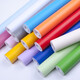 
PVC waterproof self-adhesive wallpaper solid color student dormitory instant sticker advertising lettering wall sticker furniture renovation cyan 7027 fluorescent yellow 45CM*10M