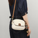 Viney Cowhide Sac Bag féminin Mini sac rond à la mode à une épaule Crossbody Body Anifhird Gift haut de gamme pour la femme de petite amie