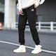 阿迪达斯 （adidas）运动裤男裤2025夏季新款户外健身裤跑步训练裤子透气休闲裤长裤 GK9226黑色  XL 推荐175-195斤