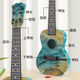 God Child 21 pouces enfants Les jouets de guitare débutant peuvent jouer au ukulélé