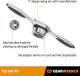 GEARWRENCH 77 件 SAE/公制棘轮水龙头和模具套装 -3887