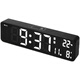 Elektronische Uhr Wandhänge großer LED -LED Elektronische digitale Uhr Großbildmauer Hängeband Luminous Weck