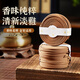Jihuang sandalwood Nha Trang agarwood natural mugwort disc incense mosquito incense office home indoor incense soothing incense long-lasting high-quality aromatic wood to create a natural good fragrance (long lasting charm) Nha Trang agarwood 120 trays + without incense burner