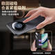 Qieli-Objektiv mit Volleinklebung geeignet für Huawei Mate60pro Mobiltelefon Fall Mate60 Magnetic Protective Case Flip Leder Ultra-dünn Anti-Fall Smart Window Case Mate60Pro/Pro+ Magnetische Version [Linsen Volleinzelusiv] Schwarz]