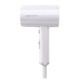 AUX Hair Dryer Home Negative Ions Will Not Damage Hair 1800W High Power High Wind Hair Dryer for Dormitory Mini Small Portable Hot and Cold Wind Hair Dryer Gift Pearl White (Blue Light + Negative Ion Dual Hair Care)