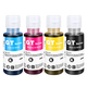 墨谦适用惠普HP Smart Tank 676 675 310 672 530打印机墨水墨仓式打印机墨水 四色墨水套装