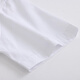 ROMON solid color business professional formal wear men's white shirt work clothes men's short-sleeved shirt men's CS72 white L