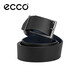ECCO Business Casual Belt Metall Pin Schnalle Gürtel Männer 9105892 Schwarz/Mitternacht Blau 100 cm Geschenkbox
