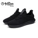 Goldlion men's fashionable, comfortable, breathable, lightweight casual shoes 591820407APQ-Black-42 size