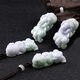 祥祯福珠宝（XIANGZHENFU JEWELRY）「鸿运貔貅」翡翠吊坠冰种翡翠貔貅颈饰挂件一物一编号备注所需编 XCA774-1369