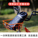 
UrRider is suitable for large-scale P8D8 small cloth folding bicycle child seat front portable baby public bicycle seat Vitality orange [including seat belt + storage bag]