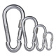 Golmud safety hook carabiner insurance main lock dog chain key GM901 spring buckle 10cm*2 pcs