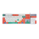 罗技（Logitech）K845机械键盘游戏电竞有线键盘电脑办公键盘个性定制键帽版送男生女友礼物 K845水管工键帽版 红轴