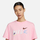 
Nike (NIKE) Nike women's short-sleeved summer new sportswear loose round neck half-sleeved T-shirt FJ7714-690 L