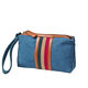 Queen Trip Canvas Kontrastfarbe Kupplung 2022 Neue koreanische Version Einfache und vielseitige Mini -Tasche Frauenmode und Freizeitkupplung Blau