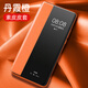 辛程优 适用一加13手机壳保护套翻盖式智能皮套休眠唤醒OnePlus13全包男女新款防摔商务视窗硅胶软外壳 【静夜黑】高档素皮套+配全屏膜 一加13
