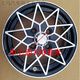 
12-inch electric four-wheeler 14570r12 aluminum ring 15570r12 aluminum alloy wheel 13570 motorcycle tricycle Aluminum ring center distance 114.3 mm (gem style