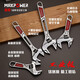 Customized großer Öffnung kurzer Griff beweglicher Schraubenschlüssel 4 Zoll 6 Zoll leichter kleiner Schraubenschlüssel beweglicher Schraubenschlüssel Kurzhandle Movable Wrench Tool Kurzgriff 65 Zoll Öffnung 30 mm) M11167
