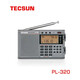 Tecsun PL-320 digital demodulation multi-band radio global band standard DSP lithium battery rechargeable timer switch standard