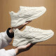 PATAL VIETON Spring and Autumn Men's Shoes High-Elevation Sports Running White Shoes Summer Mesh Casual Little White Dad Versatile Putian Trendy Shoes Men Beige 826 41