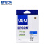 EPSON T05U / T05N CARTRIDGES D'ENK ORIGINALES PARTICLES POUR WF-4838 WF-7848 WF-7318 CARTRIDGES DE L'INK IMPRIMER T05U CYAN (WF-7848/4838/7318)