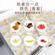 Huangsheng Kitchen Sticker Waterproof Oil-proof Self-adhesive Wall Sticker Stove Ceramic Tile Cabinet Desktop Renovation Marble Countertop Protective Film Beishajin [Thickened/Oil-resistant and dirty] 80cm (Width)*5m (Length) + Film Tool