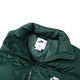 Nike cotton vest men's 2025 summer new style running fitness down comfortable stand collar zipper casual sports jacket FB7374-323 fir green/white (cotton jacket) M