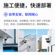 TP-LINK surveillance camera indoor and outdoor three-eye triple lens gun ball household wireless monitor 360 degrees without dead angle with night vision binocular splicing panoramic 180 degrees mobile phone remote [WiFi version] binocular splicing dual-screen IPC679V-A with 128G memory card + power-off battery life version [