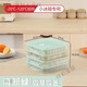 Vinoa small refrigerator special dumpling box small refrigerator special multi-layer quick-frozen dumpling box household wonton crisper mini green special small refrigerator one layer 1 cover can hold about 30 dumplings