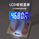 XVVMI【支持米家APP控制】电子秤 体重秤 体脂秤高精度家用人体体重称高精度精准智能减肥健身运动专用 小米白-充电款