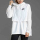 耐克（NIKE）女装夏季新款运动服轻薄遮阳防风皮肤衣跑步训练休闲时尚夹克外套 DD5585-695/粉色 快干 M