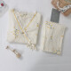 
Pregnant women pajamas spring and autumn cotton gauze confinement clothes summer postpartum mother breastfeeding pregnancy home clothing set for women Huang Juhua kimono A1047#A M 80-100Jin [Jin equals 0.5 kg]